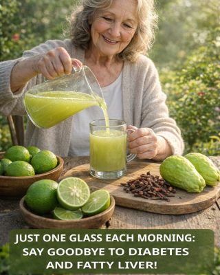 My grandmother couldn’t walk because her feet were very swollen from poor circulation, but I prepared this homemade recipe for her and now she can walk and jump because she was able to eliminate the poor circulation, diabetes, and accumulated fat in her liver.