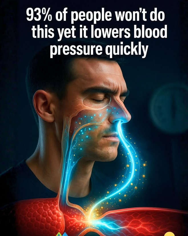 93% of people won’t do this yet it lowers blood pressure quickly